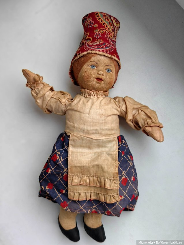 Антикварная артельная кукла Нева (фото 4)