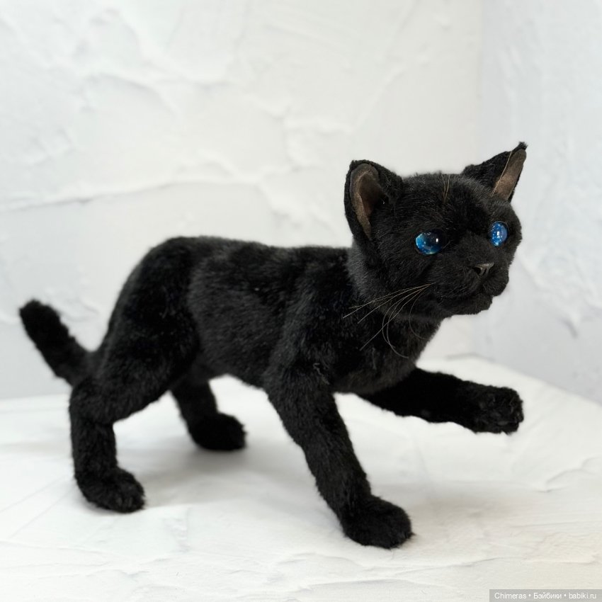 Черный кот — Авторские игрушки (фото 6)