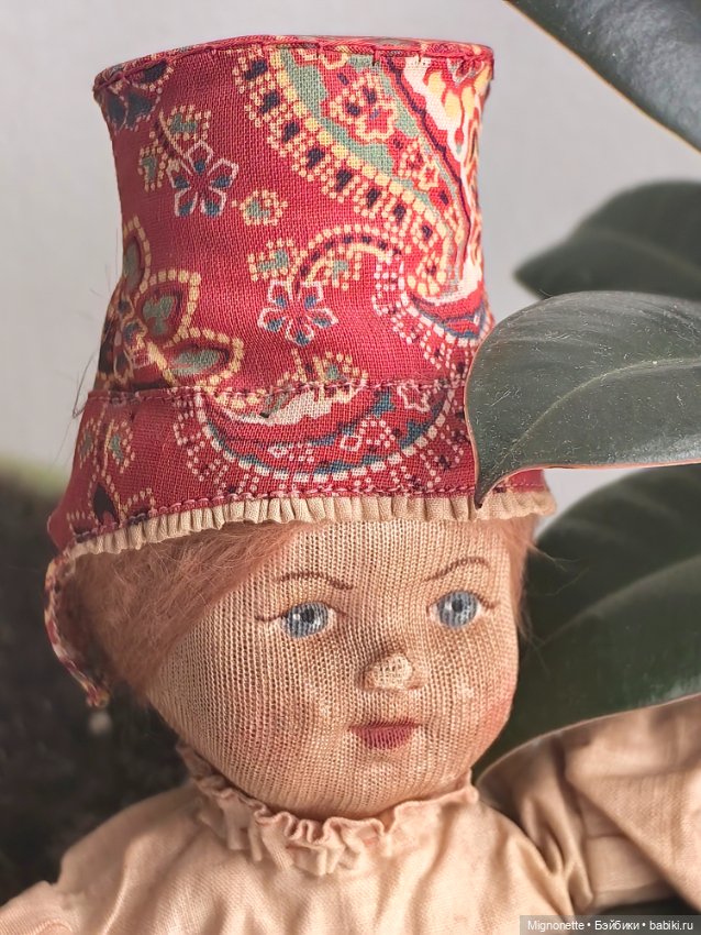 Антикварная артельная кукла Нева (фото 2)