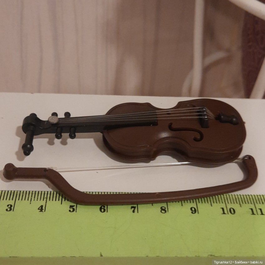 Скрипка — Аксессуары для кукольных фотосессий (фото 4)