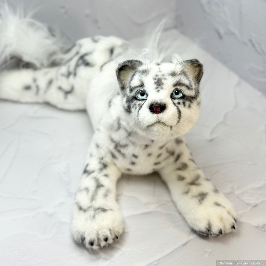 Зимняя пума — Авторские игрушки