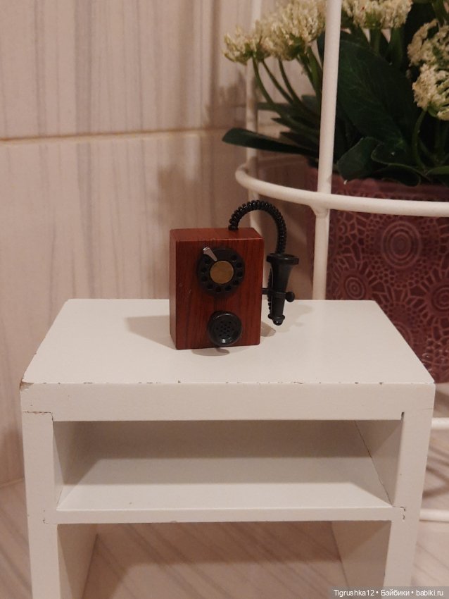 Телефон ретро — Аксессуары для кукольных фотосессий (фото 3)