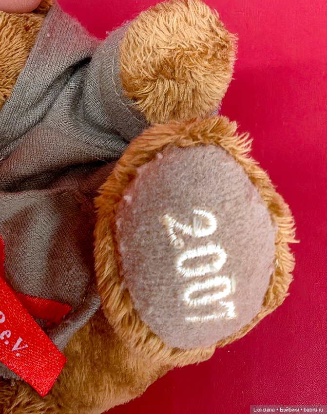 Маленький мишка Сердцеед от Clemens Германия 2007 год (фото 2)