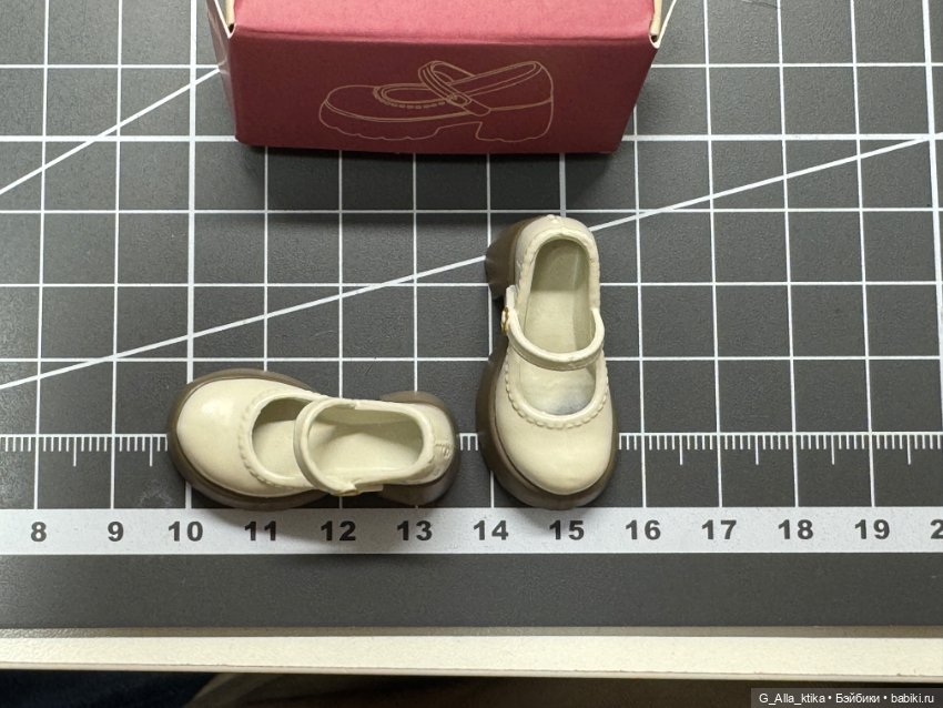 Обувь Мэри Джейн для кукол 1:6 (фото 3)