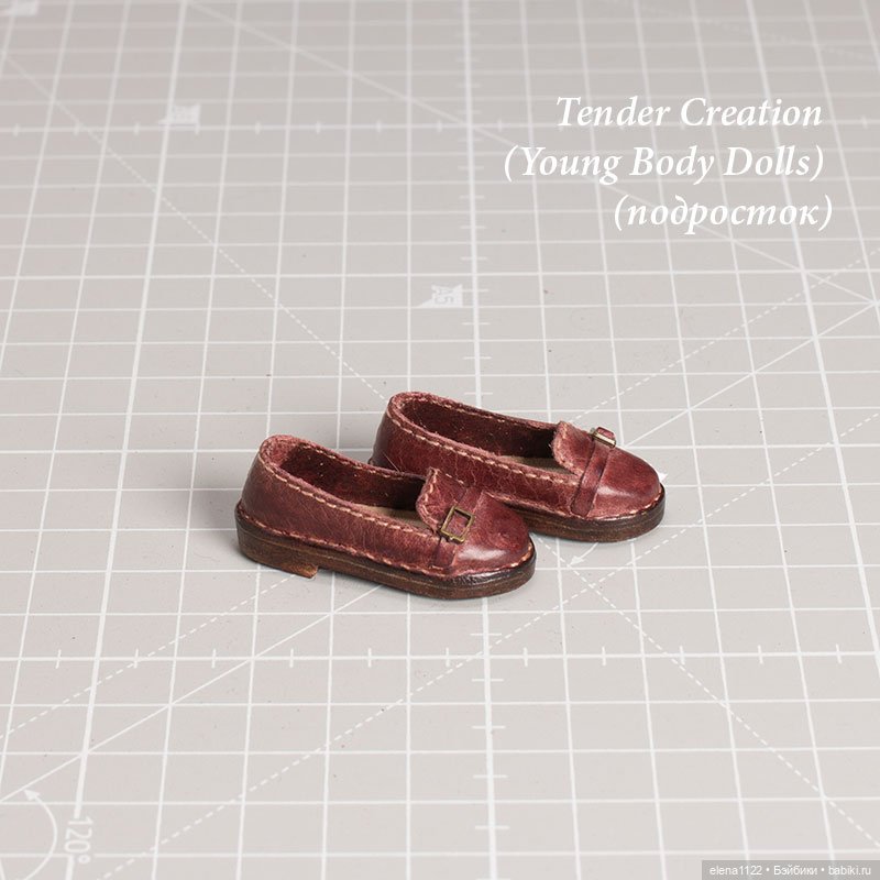 Лоферы для Tender Creation (Young Body Dolls) (подросток)