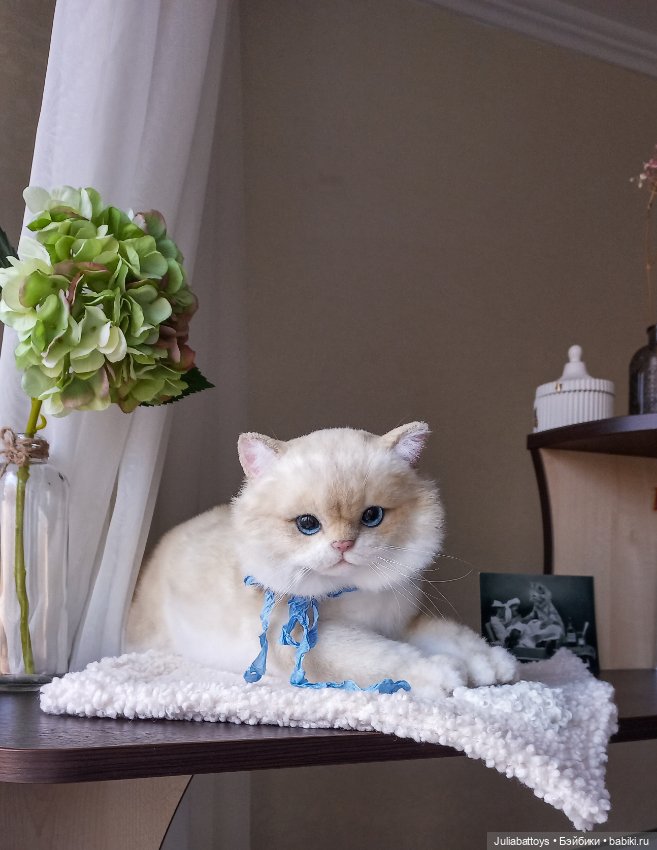 Реалистичная игрушка кот. Британец (фото 4)