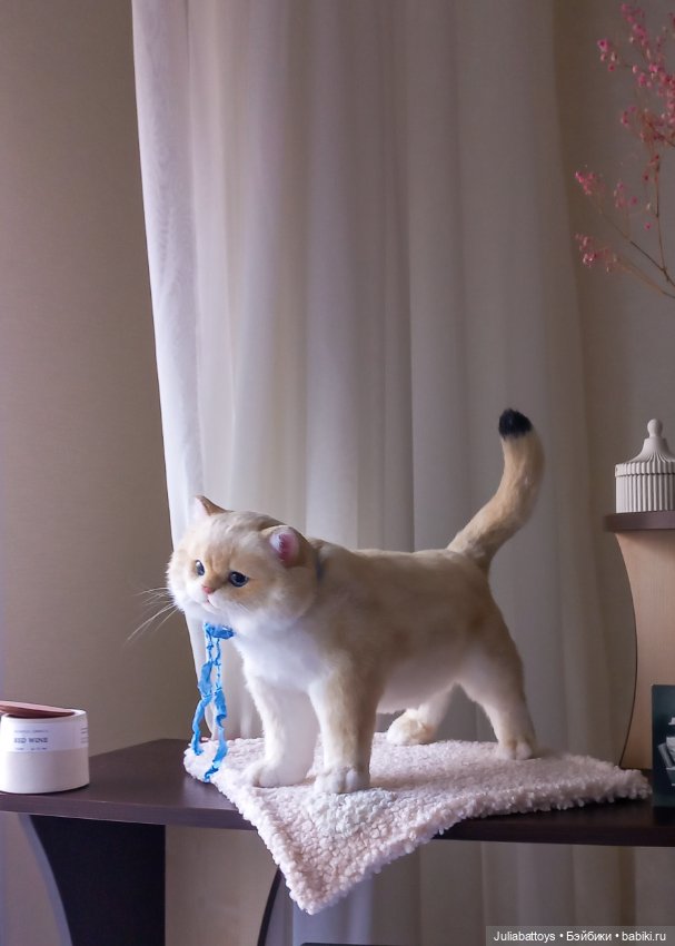 Реалистичная игрушка кот. Британец (фото 7)