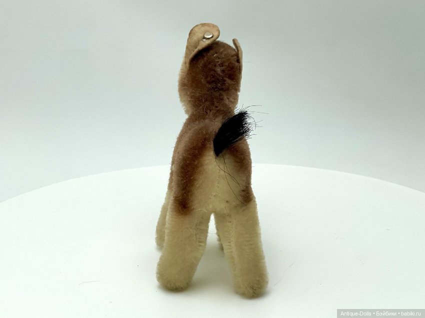 Винтажная мягкая игрушка Steiff Ziege — оригинал из Германии (фото 4)