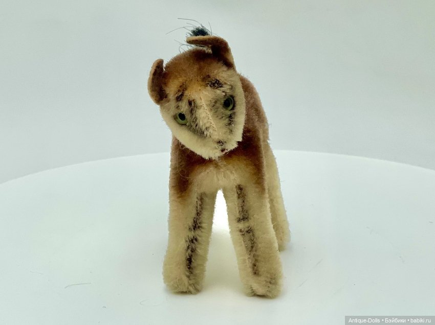 Винтажная мягкая игрушка Steiff Ziege — оригинал из Германии (фото 3)