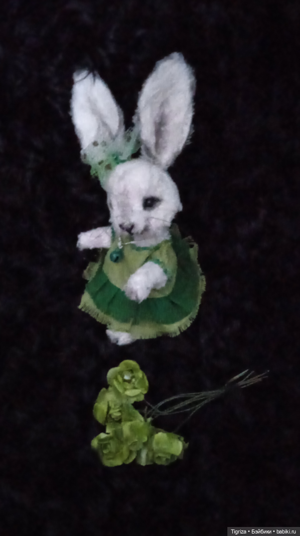 Девочка кролик-тедди — Авторские игрушки (фото 4)