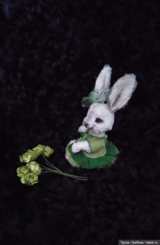 Девочка кролик-тедди — Авторские игрушки (фото 2)