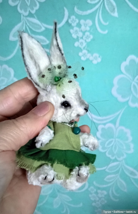 Девочка кролик-тедди — Авторские игрушки