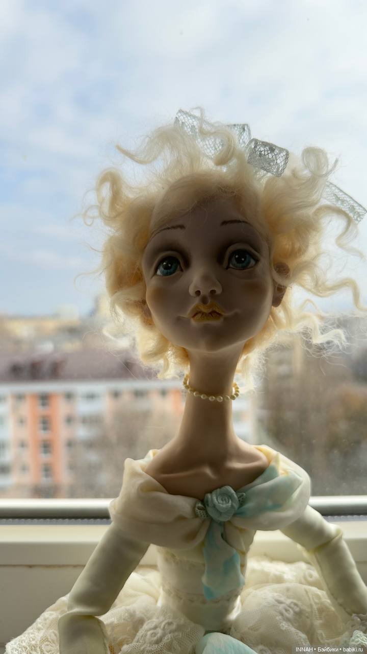 Кукла будуарная авторская (фото 3)