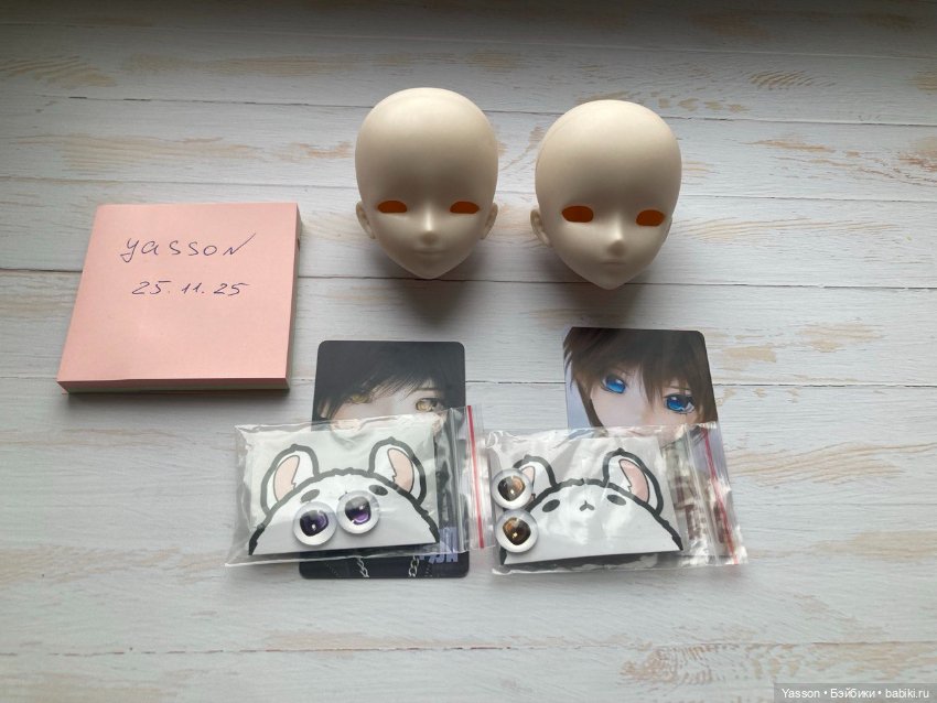 Головы 1/4 ufdoll — Части шарнирных кукол (не BJD)