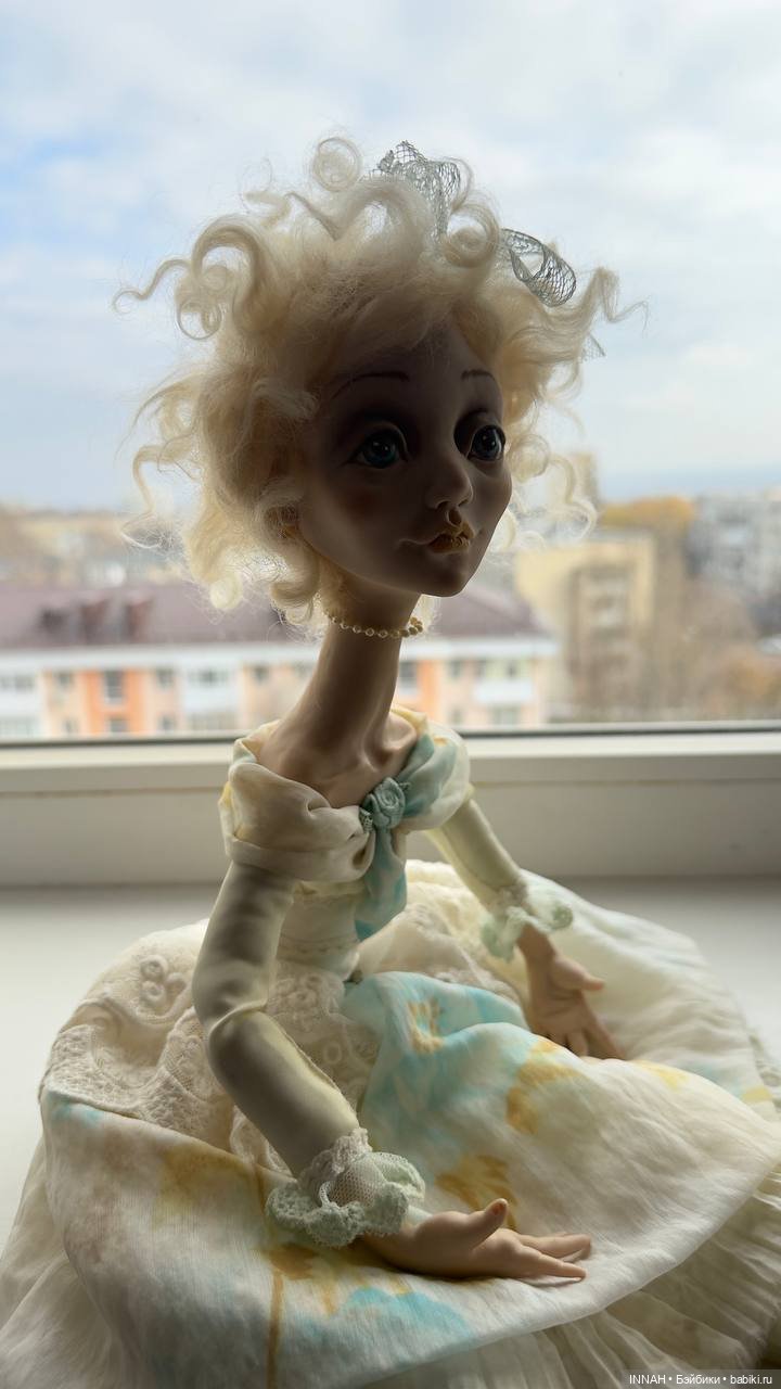 Кукла будуарная авторская