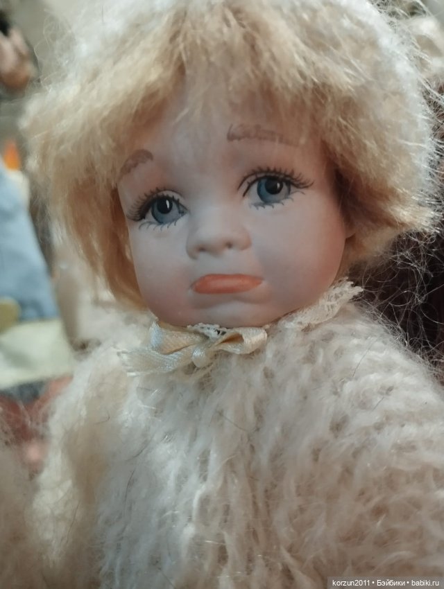 Парочка фарфоровых кукол из Италии Le Bambole di Arianna (фото 3)