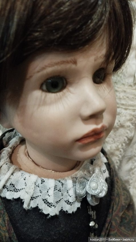 Парочка кукол "Элизабет и придворный карлик" - атмосферные куклы. Германия. Гюнцель