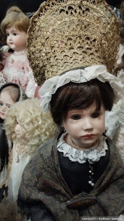 Парочка кукол "Элизабет и придворный карлик" - атмосферные куклы. Германия. Гюнцель (фото 4)