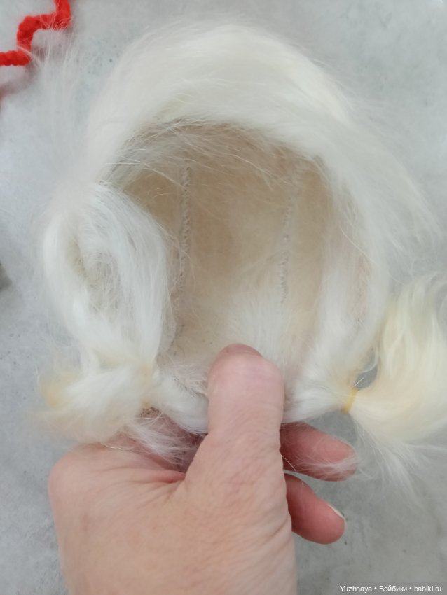 Лот Q baby , с париком — Одежда (фото 4)