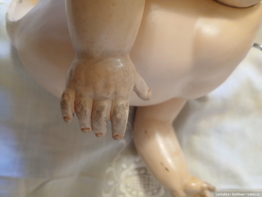 Антикварное тело для куклы бэбика (фото 8)