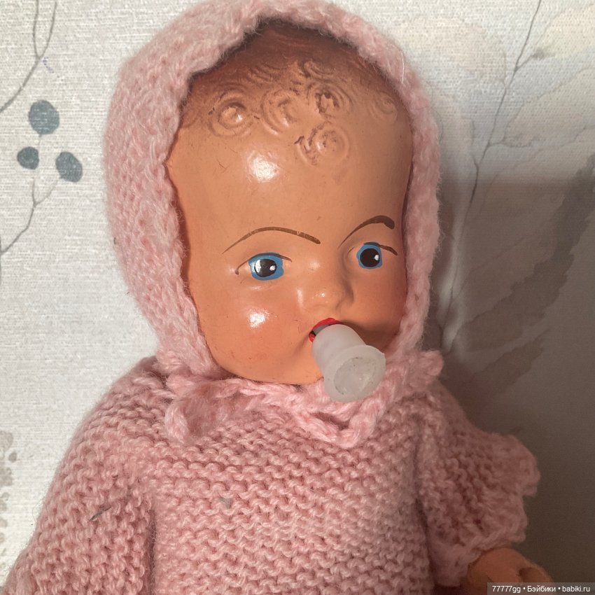 Девочка с соской — Антикварные куклы (фото 3)