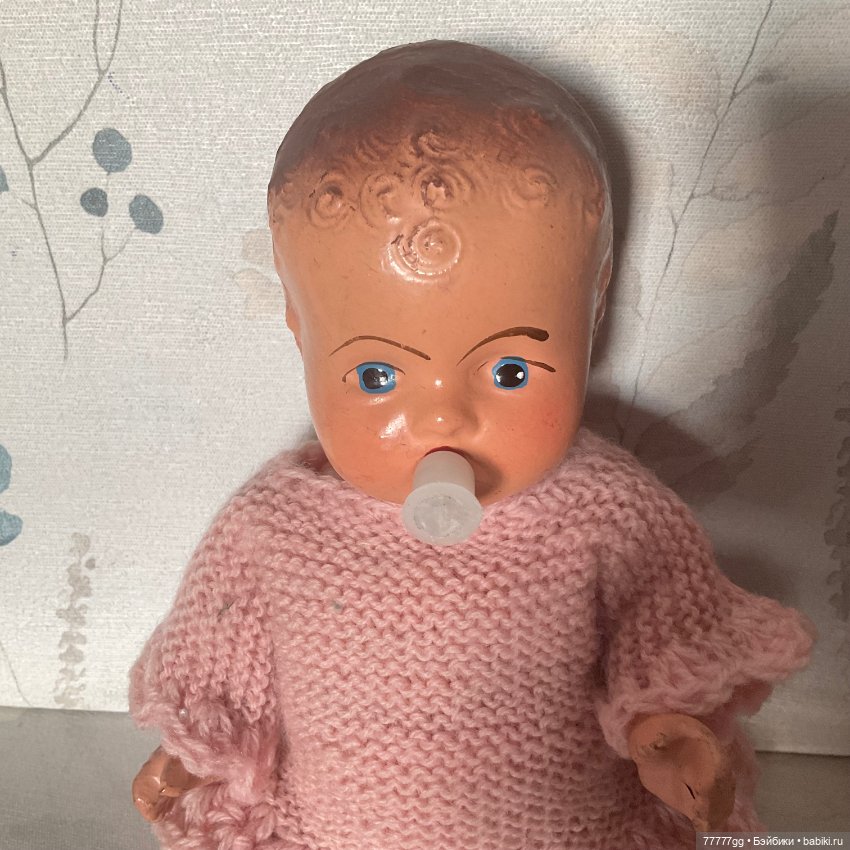 Девочка с соской — Антикварные куклы (фото 5)