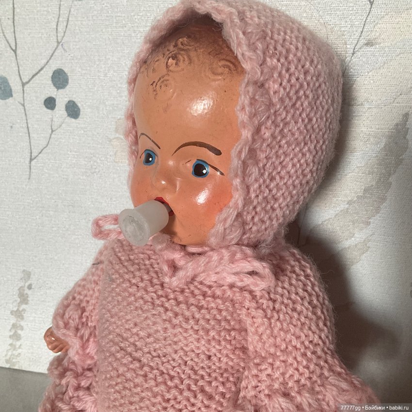 Девочка с соской — Антикварные куклы (фото 2)