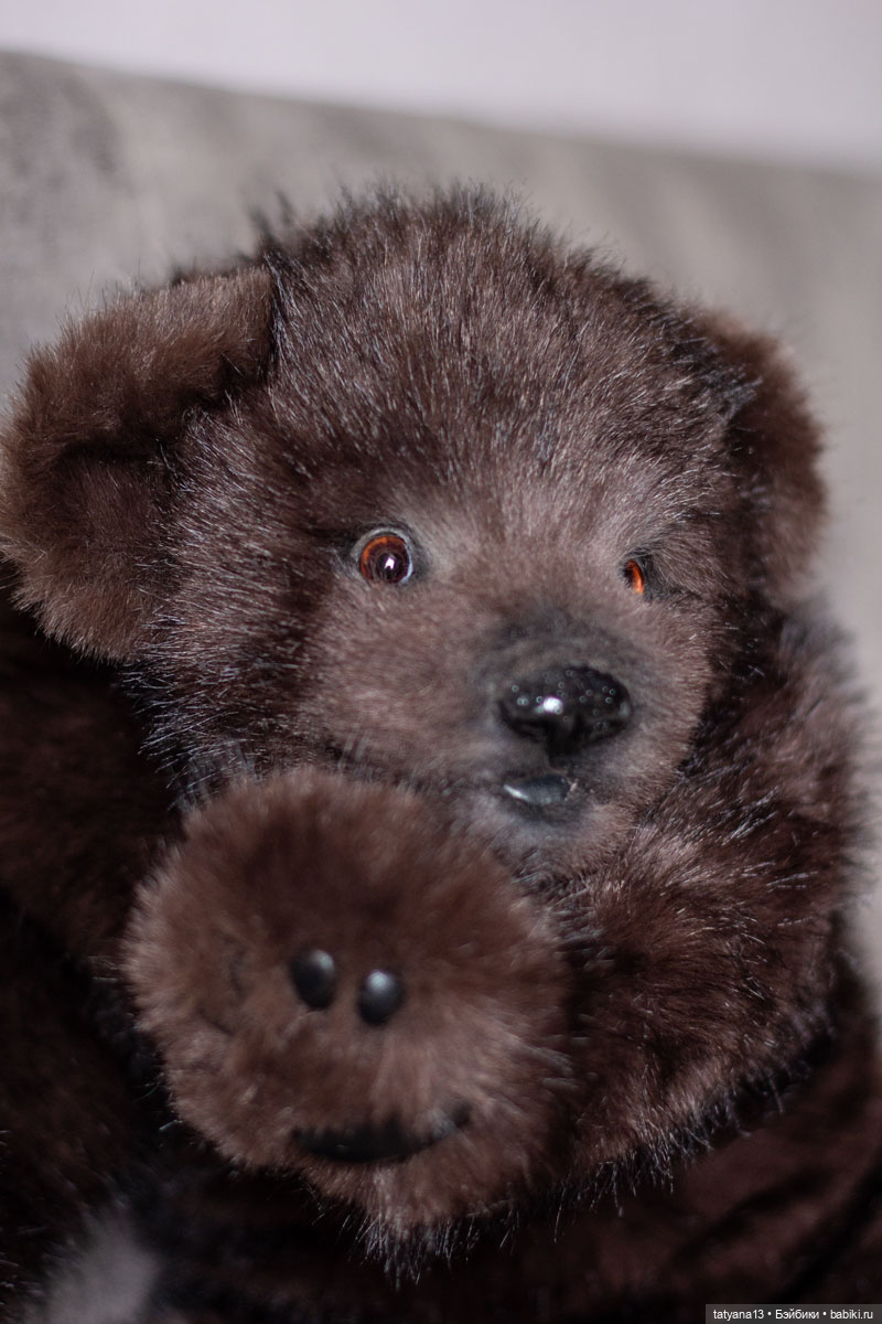 Реалистичный медвежонок Барни (фото 3)