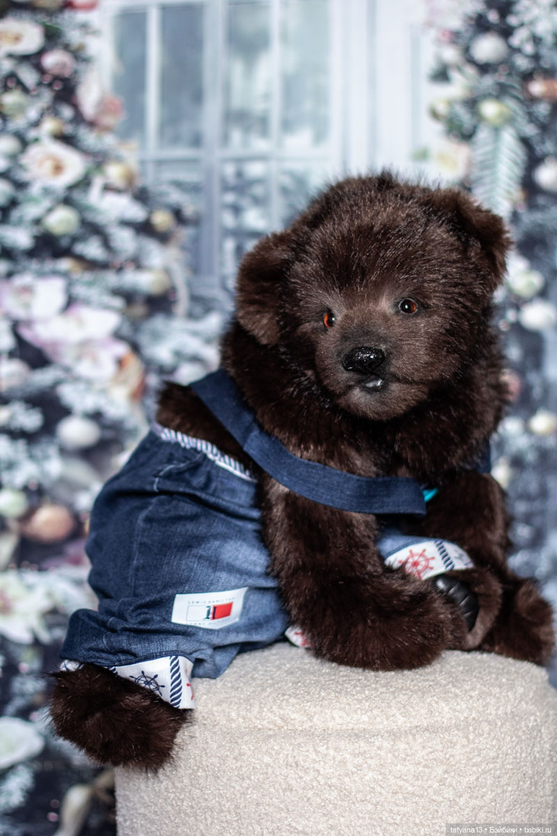 Реалистичный медвежонок Барни (фото 6)