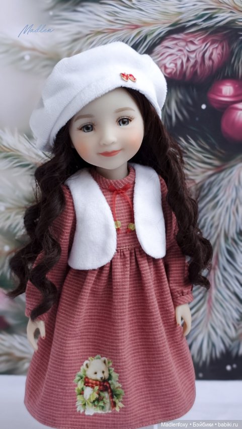 Комплект "Мишка в зимнем лесу" для Ruby Red 37 см (фото 5)