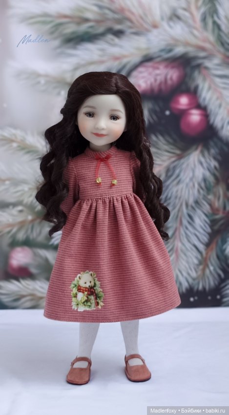 Комплект "Мишка в зимнем лесу" для Ruby Red 37 см (фото 3)