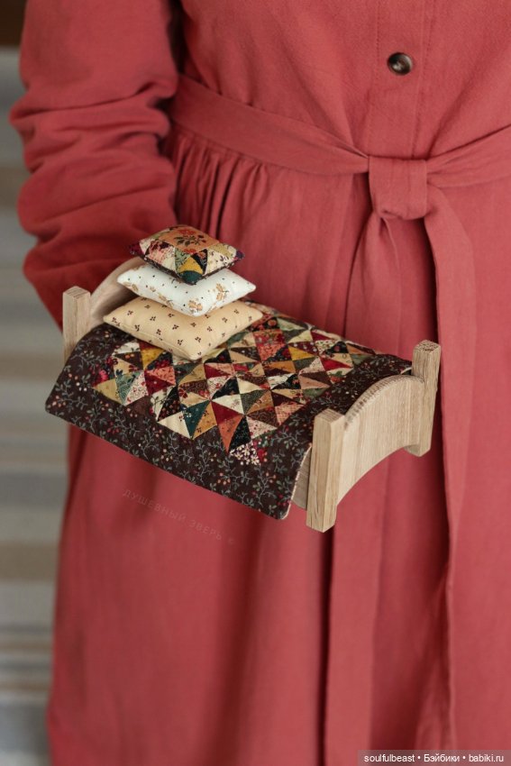 Кроватка с лоскутным комплектом - Теплая осень 🧡🍂