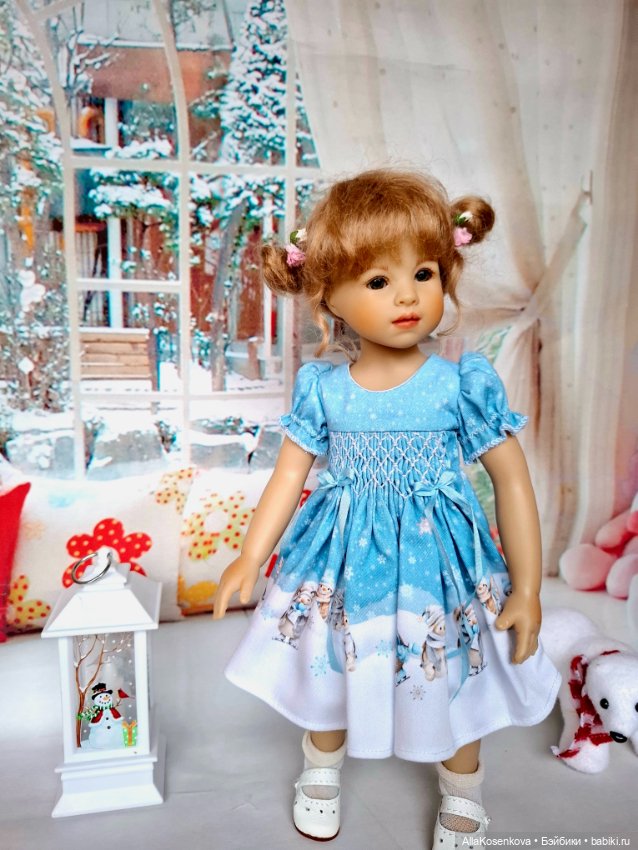 Платье для кукол Heidi Plusczok, Ruby Red (фото 3)