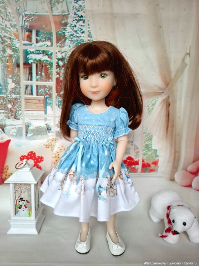 Платье для кукол Heidi Plusczok, Ruby Red (фото 7)