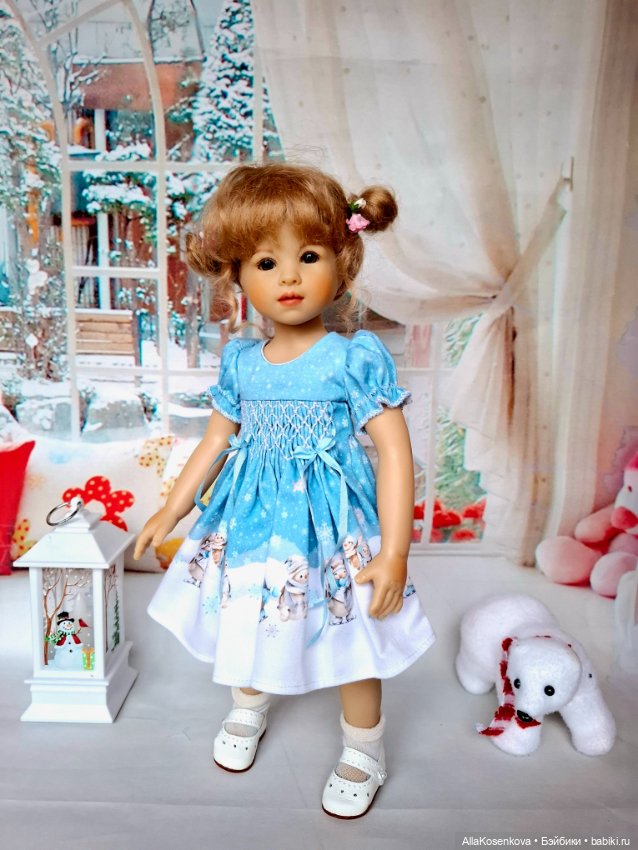 Платье для кукол Heidi Plusczok, Ruby Red (фото 5)