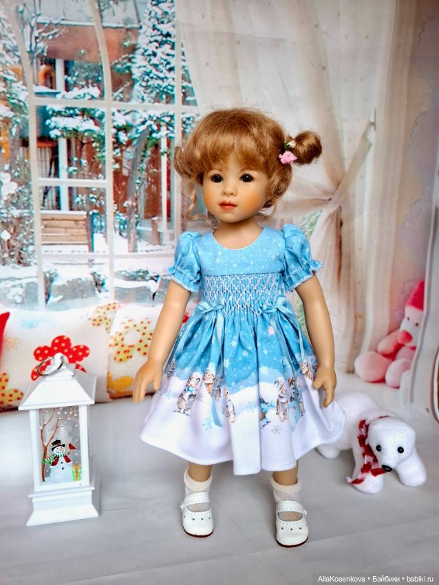 Платье для кукол Heidi Plusczok, Ruby Red (фото 2)