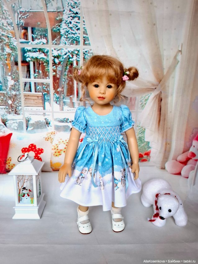 Платье для кукол Heidi Plusczok, Ruby Red