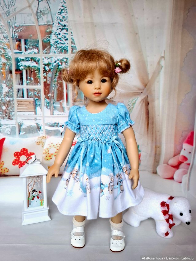 Платье для кукол Heidi Plusczok, Ruby Red (фото 6)