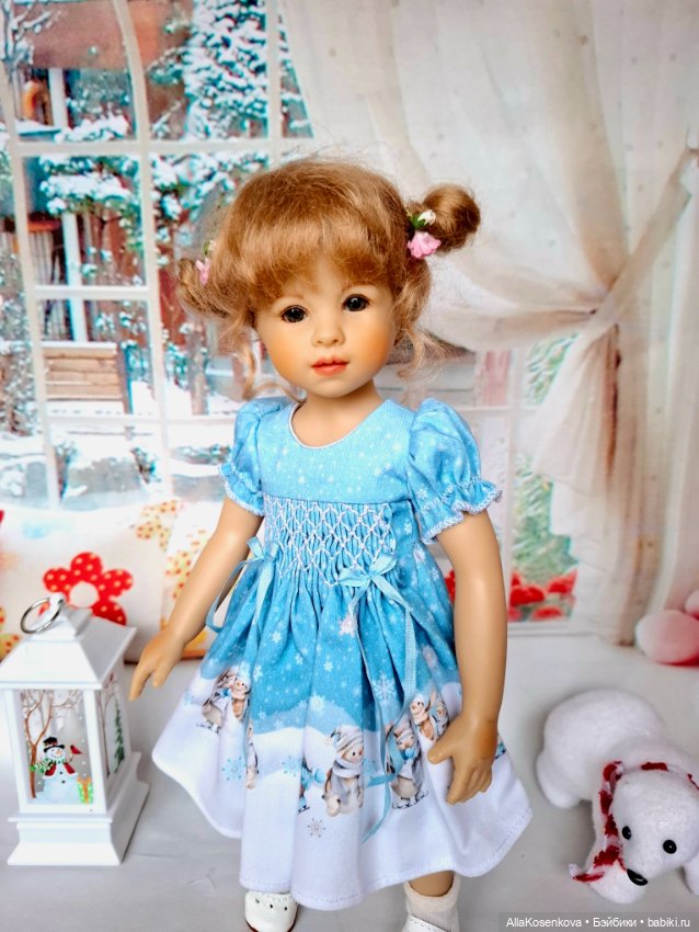 Платье для кукол Heidi Plusczok, Ruby Red (фото 4)