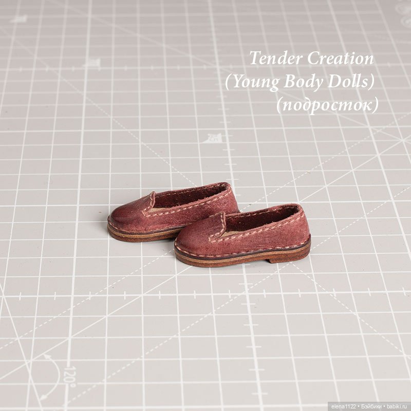 Лоферы для Tender Creation (Young Body Dolls) (подросток) (фото 2)