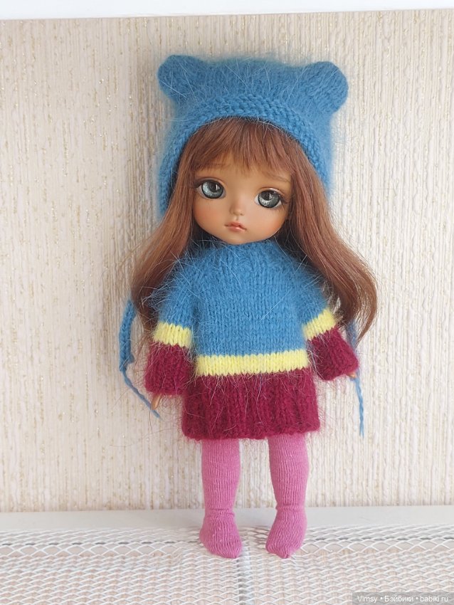 Комплект из пуха норки для Lati Yellow и кукол 16см