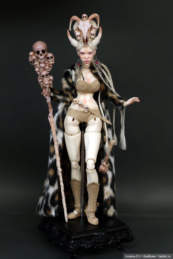 Авторская шарнирная кукла Иман