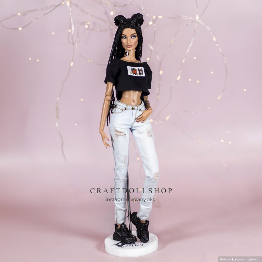 Парички на FR и Межевика (30см) имитация мелких-мелких косичек (фото 4)