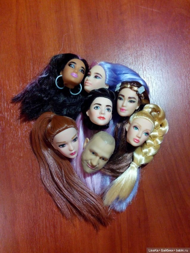 Головы кукол — Тела и головы для кукол