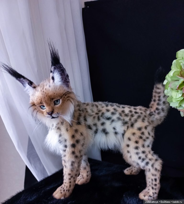 Мягкая игрушка рысь 🐆 — Авторские игрушки (фото 7)