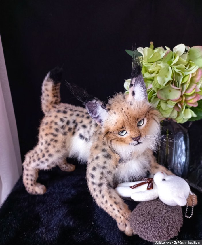Мягкая игрушка рысь 🐆 — Авторские игрушки (фото 5)