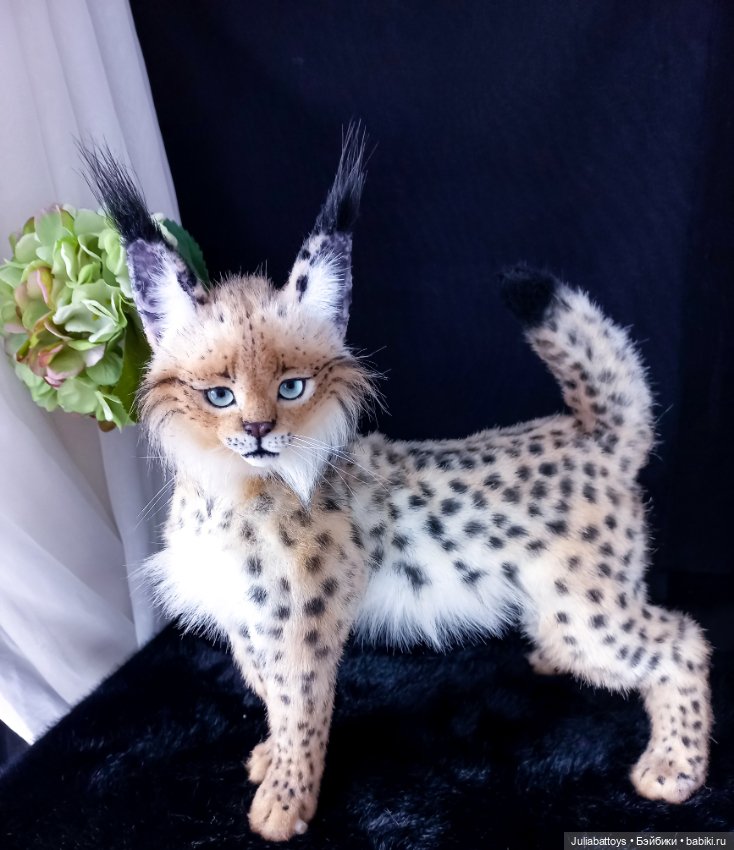 Мягкая игрушка рысь 🐆 — Авторские игрушки (фото 3)
