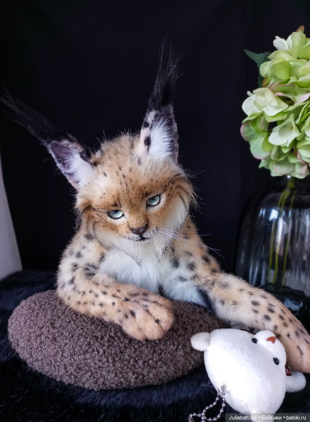Мягкая игрушка рысь 🐆 — Авторские игрушки (фото 4)