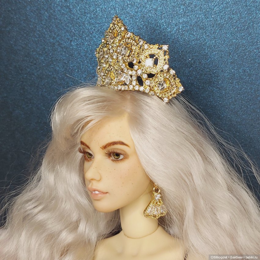 Тиара с серьгами " Сказка" (фото 5)