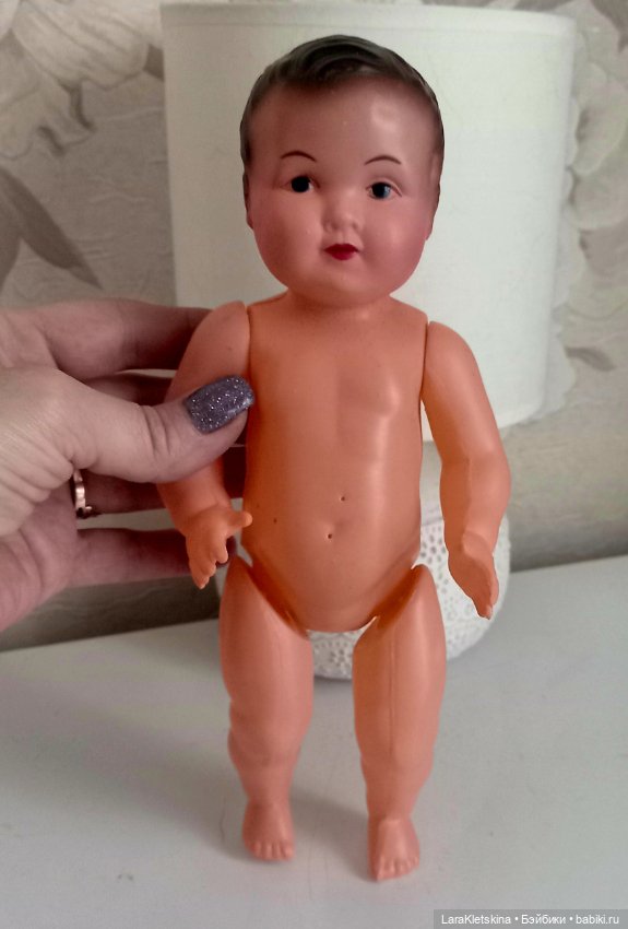 Пупс из целлулоида. Франция (фото 2)